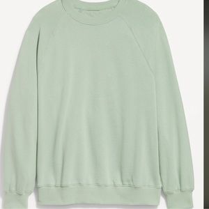 NWT OLD NAVY Oversized Vintage Tunic Sweatshirt Color: Briny Water SIZE LARGE